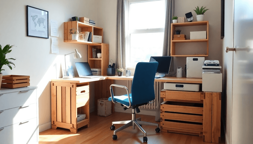 How to Set Up Your First Home Office on a Budget | Djoby